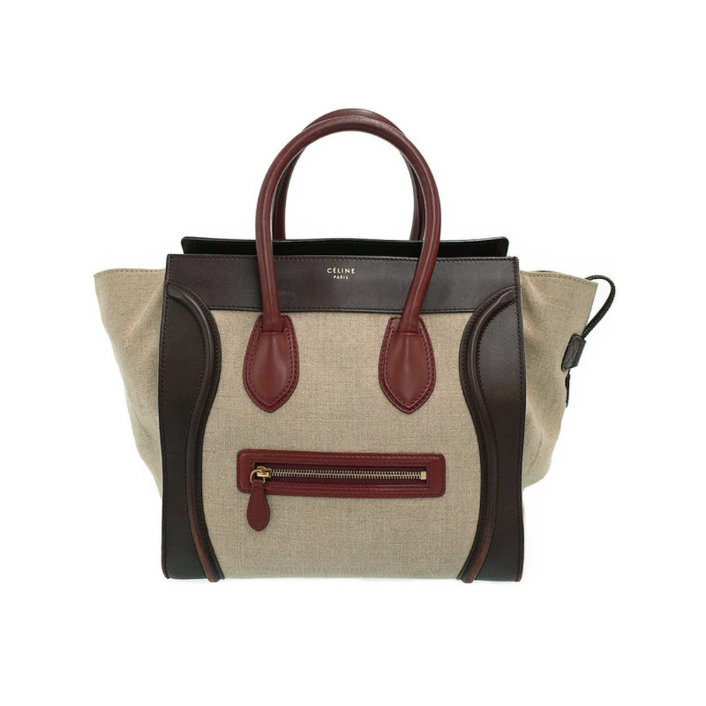 Celine Luggage Shopper Leather 2WAY Tote bag - Picture 1 of 9